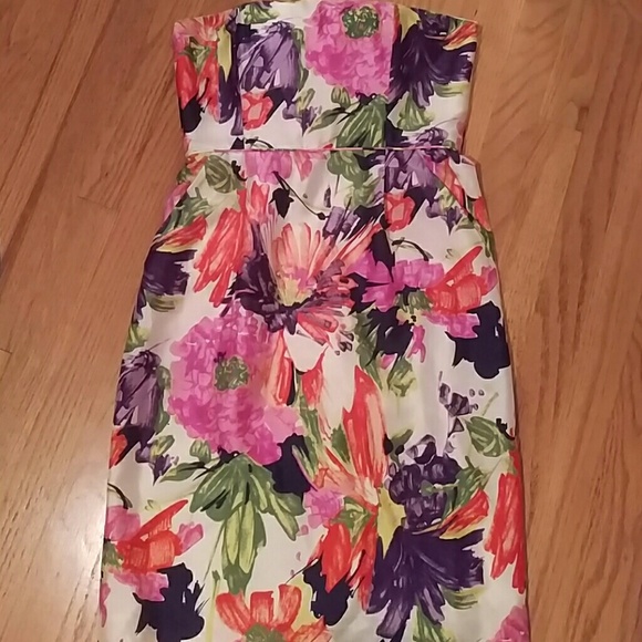 Floral Strapless Spring/Summer Dress