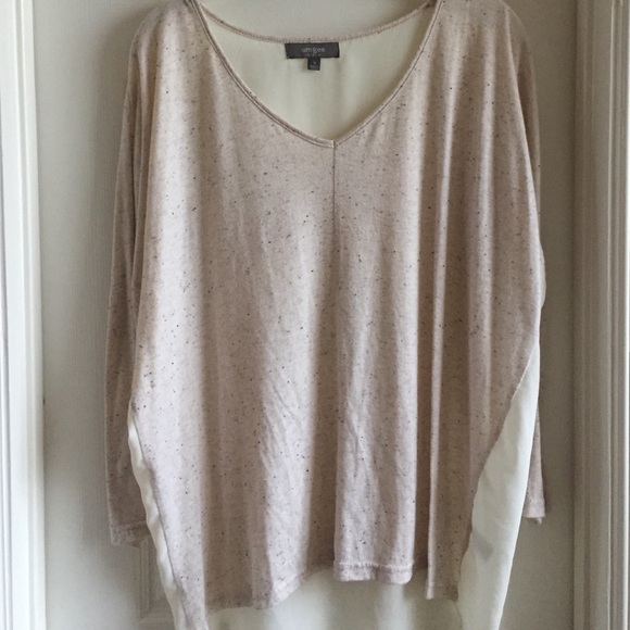 Boutique tunic hi-low hem