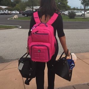 SIX PACK FITNESS EXPEDITION 500 BACKPACK 💕 PINK
