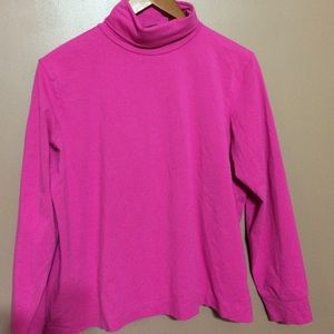 Pink Eddie Bauer turtle neck