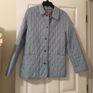 AUTHENTIC Burberry powder light blue jacket