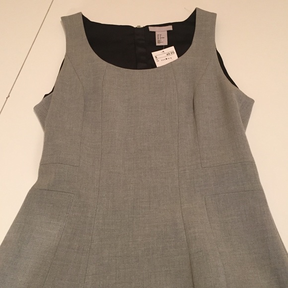 H&M gray flare dress - Picture 2 of 4