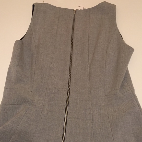 H&M gray flare dress - Picture 3 of 4