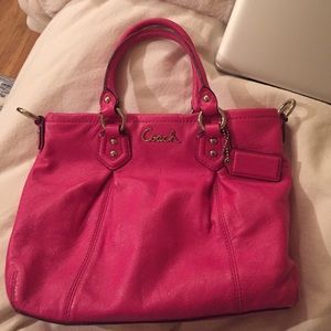 Pink Coach Purse