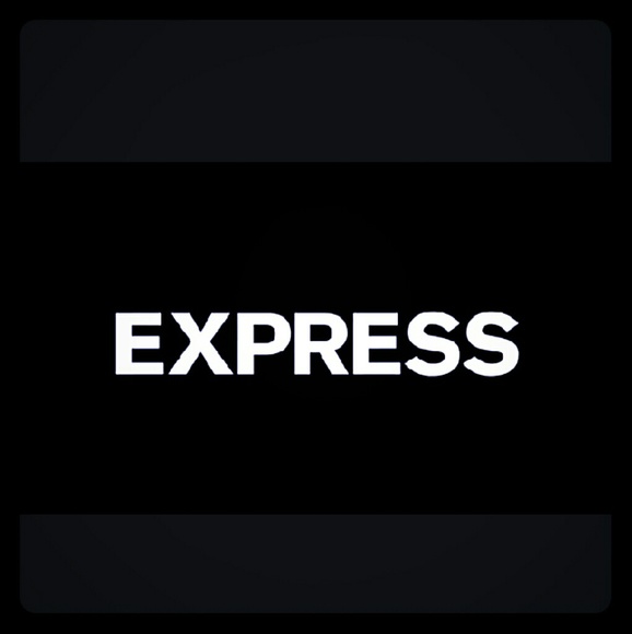 Express sexy basic vee white