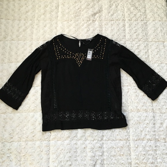 Miss Me Studded Top - Picture 3 of 4