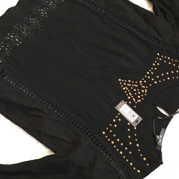 Miss Me Studded Top - Picture 4 of 4
