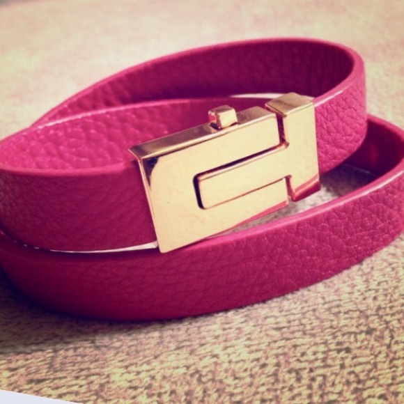 TB Wrap Skinny Tpin Lock Bracelet - Picture 1 of 4
