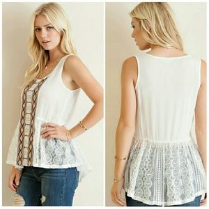 A Perfect Dream Top Ivory