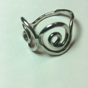 Ring handmade Jenny K size 8 Sterling silver