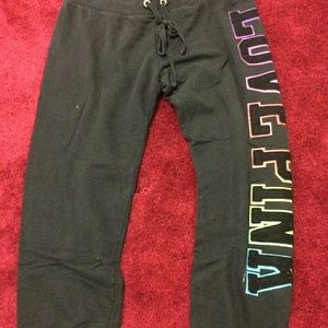Crop sweat pants