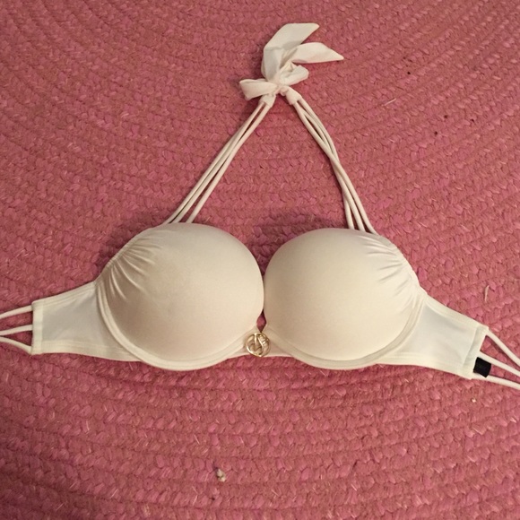 Victoria's Secret white bombshell bikini top 32 C
