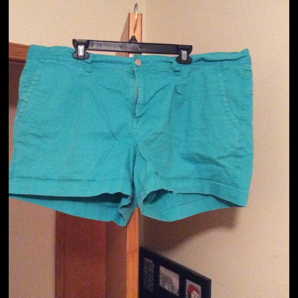Plus size shorts.