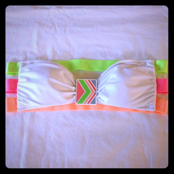 Strappy Bandeau Bikini Top