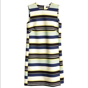Stripped Sheath Dress