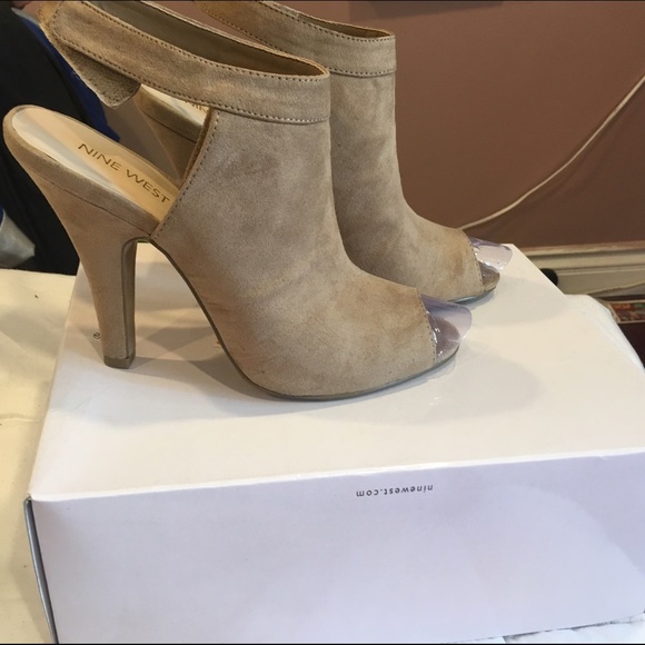 Nine West suede booties