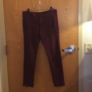 Banana Republic Maroon Sloans