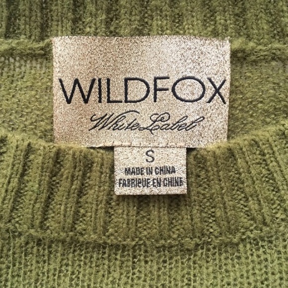 •WILDFOX• USA White Label Sweater - Picture 3 of 3
