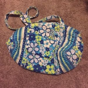 Small Vera Bradley duffel with toiletry bag