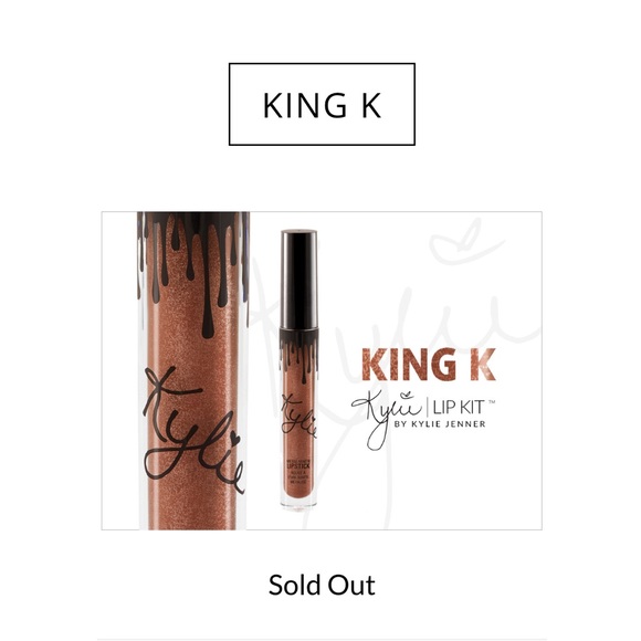 Kylie Cosmetics King K Metal Matte