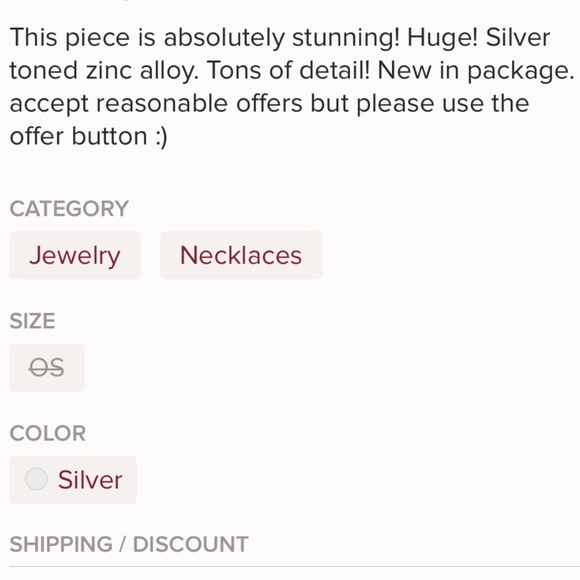 Gorgeous Turkish Necklace - Picture 4 of 4