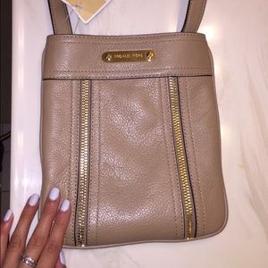 Tan Michael Kors bag