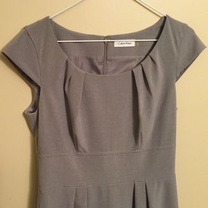 Calvin Klein cap sleeve dress
