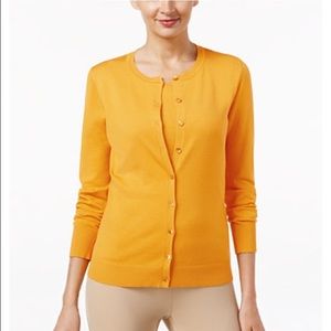 Mustard Cardigan