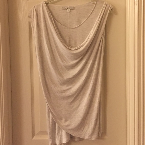 Faux wrap shirt