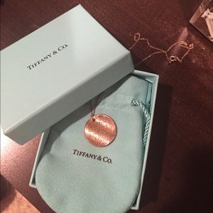 Tiffany & Co. Circle pendant necklace