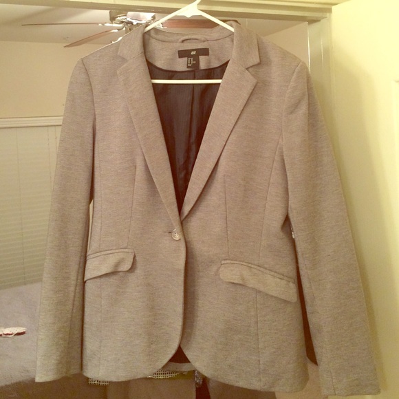 Gray H&M blazer