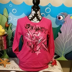 NWOT Feisty tinkerbell sweat shirt w/pockets