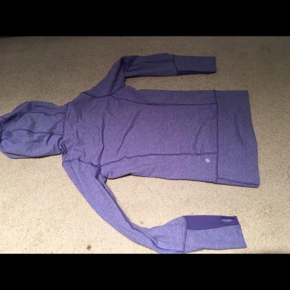 Lululemon purple zip up - Picture 2 of 4