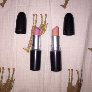MAC Lipsticks in Myth and Snob
