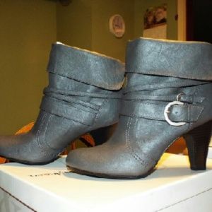STYLE + CO. Gray Ankle Boots - Size 8 - CLEARANCE!