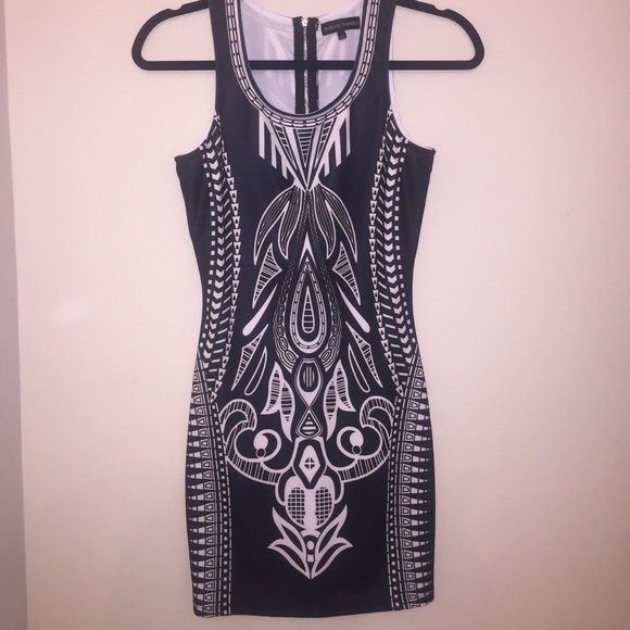 Jealous tomato bodycon dress.