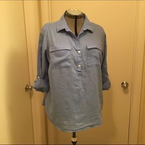 Chambray tunic