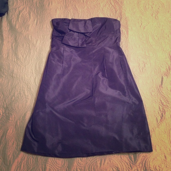 JCrew Strapless Bow Dress