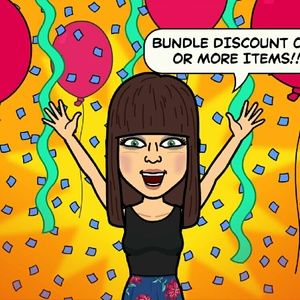 10% discount on 2 or more items!!! 🎉🎊🎉🎊