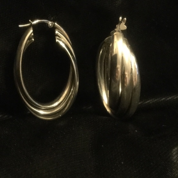 Sterling Hoops - image 2