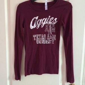 Texas aggie long sleeve shirt