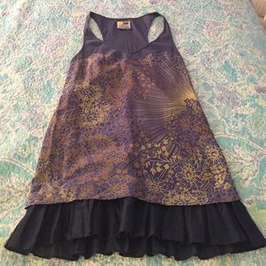 Free People Racerback Flounce Dress Size 2