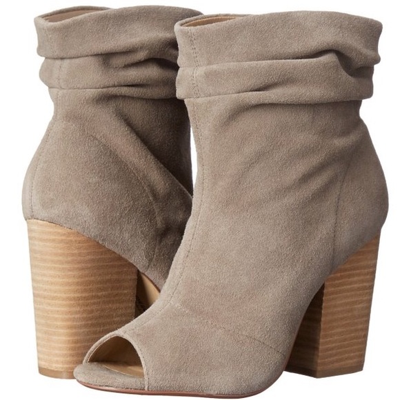chinese laundry peep toe bootie
