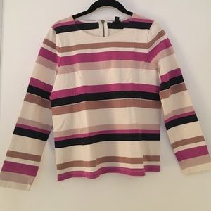 Long sleeve striped J. Crew