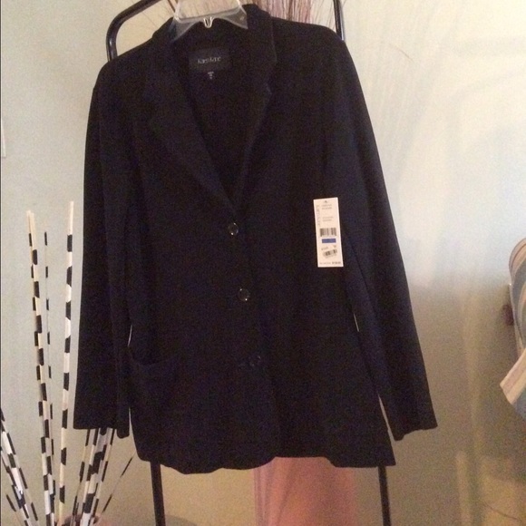 Karen Kane single button stretch blazer