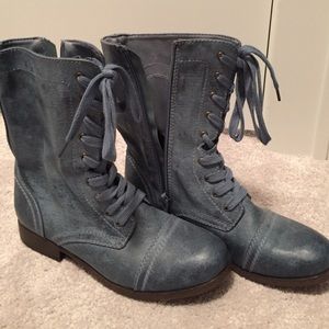 Mossimo jean blue boots