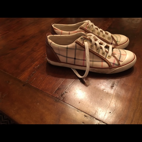 Coach plaid comfy sneakers - Picture 1 of 2