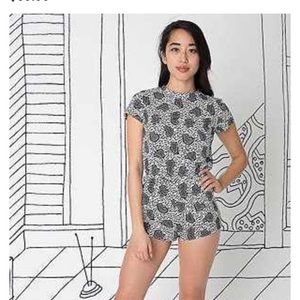 American Apparel Nathalie du Pasquier Romper