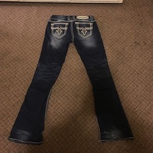 Size 28 bootcut Rock Revival jeans