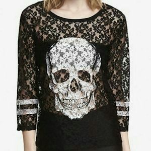 NWOT Express Lace Shirt